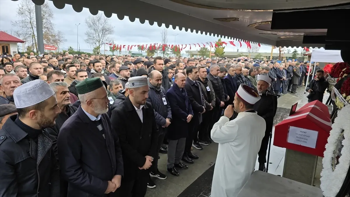 Hava Uzman Çavuş Murat Ayvaz\'a Veda