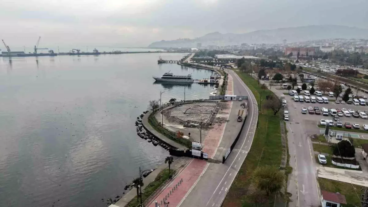 Samsun Büyükşehir\'den liman içine balık restoranı