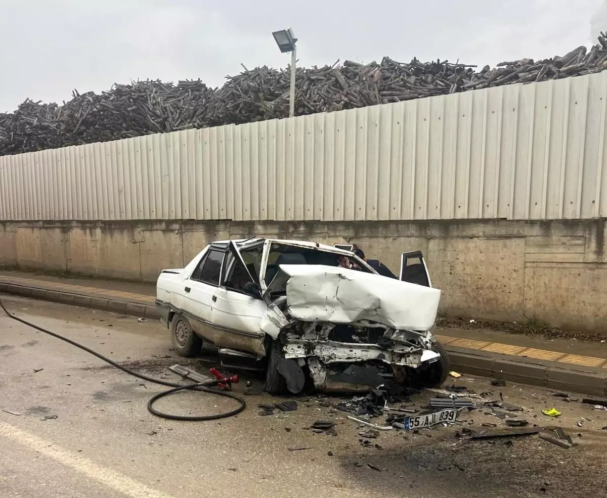 Samsun\'da zincirleme kaza: 3 yaralı