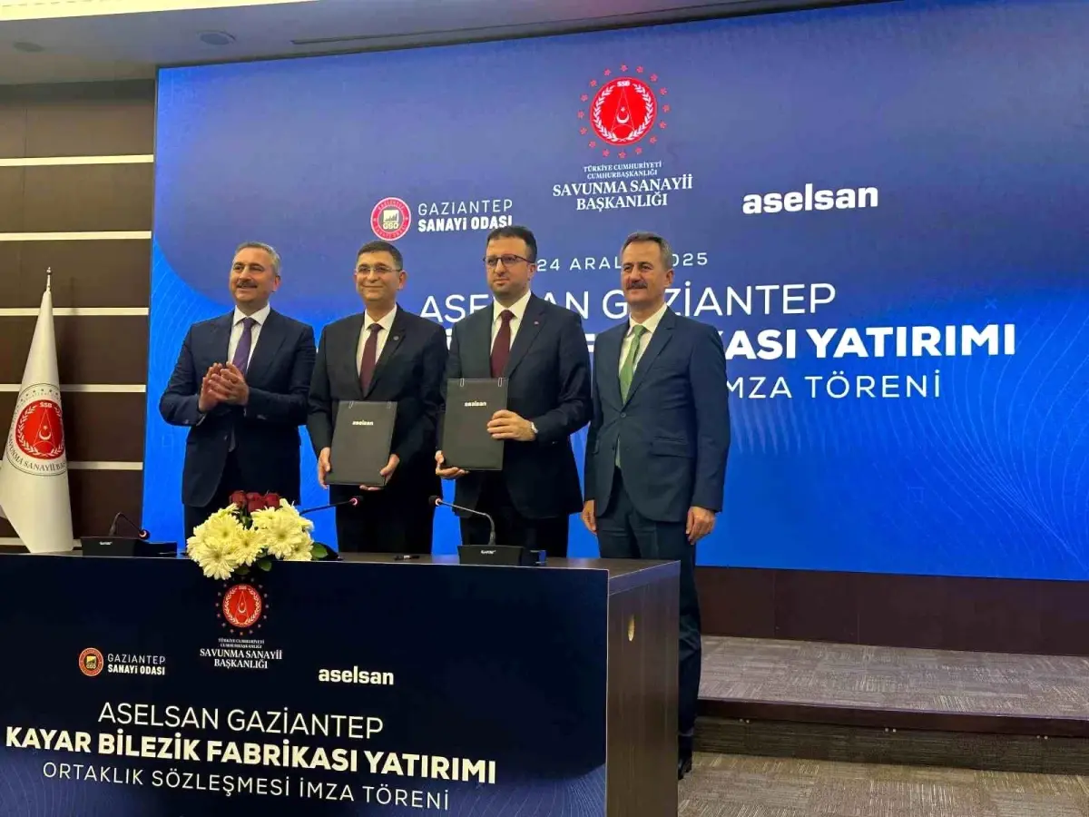 Gaziantep\'te Savunma Sanayi Yatırımı