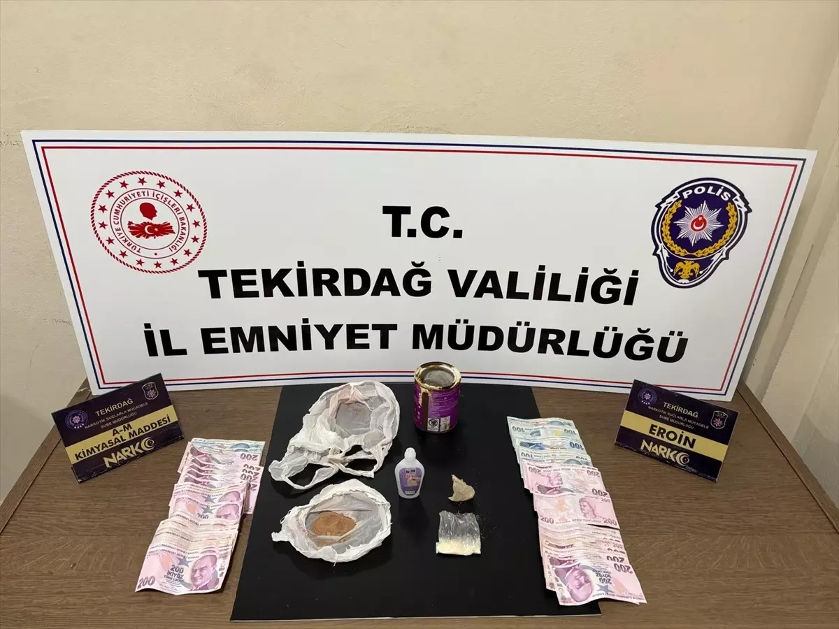 Tekirdağ\'da Uyuşturucu Operasyonu: 11 Tutuklama