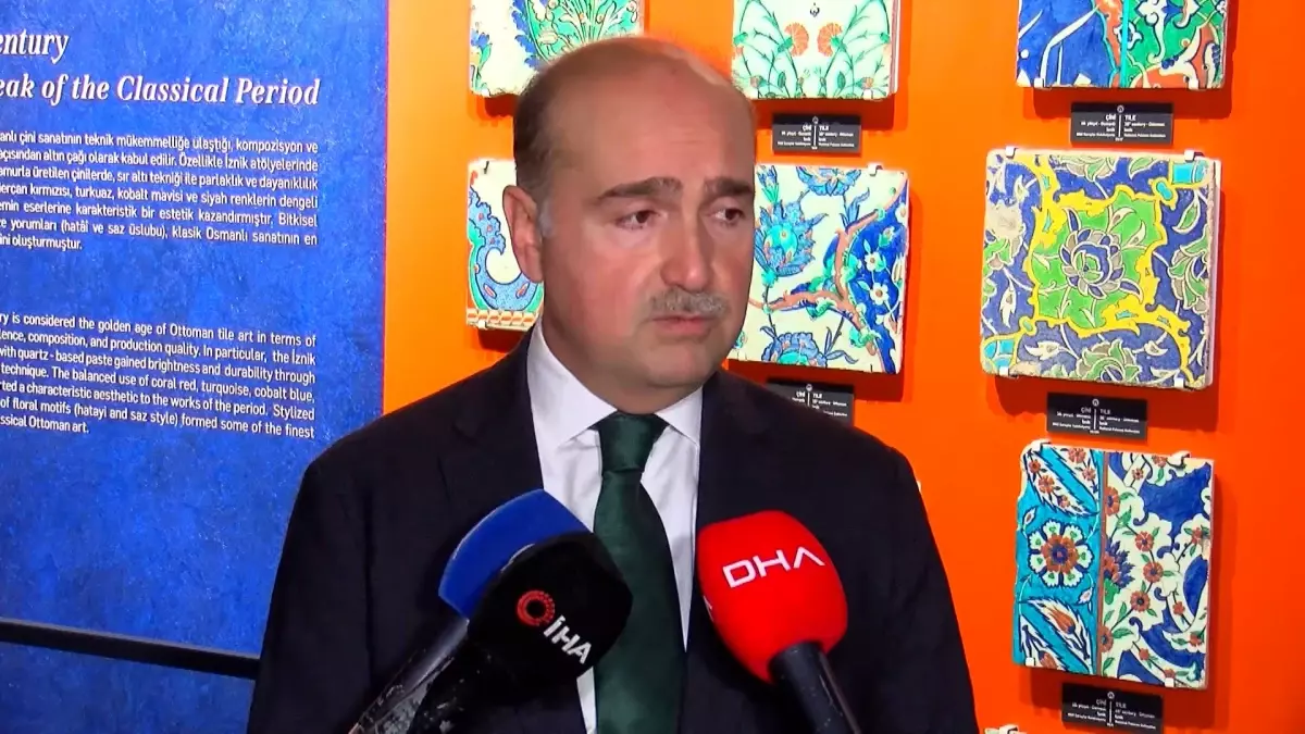 Mabeyn Yolu Çini Sanat Galerisi Açıldı