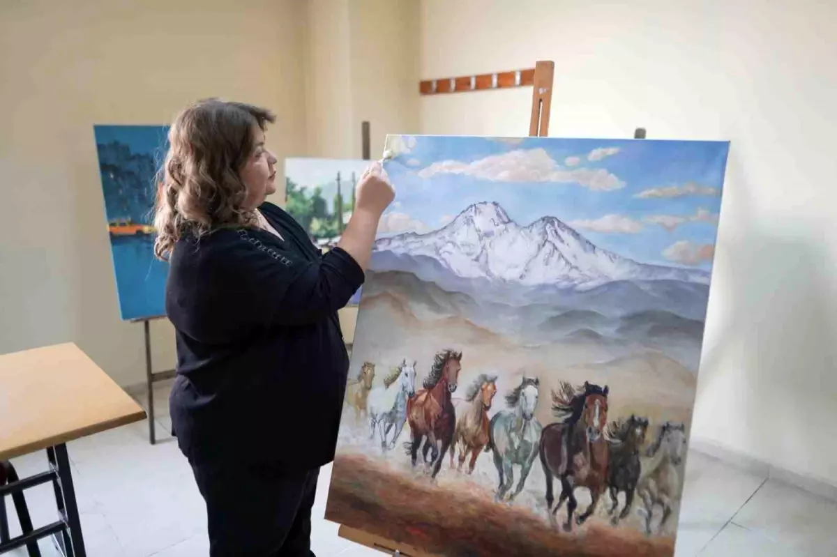 Atölye Melikgazi binlerce kursiyere hizmet veriyor