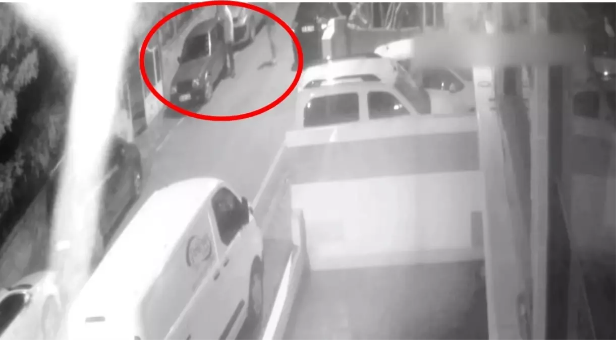 Batman\'da Araç Hırsızlığı Kamerada