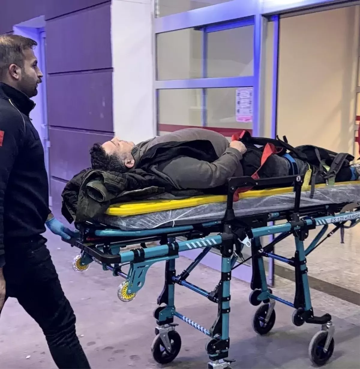 Adıyaman\'da Motosiklet Kaza Yaptı