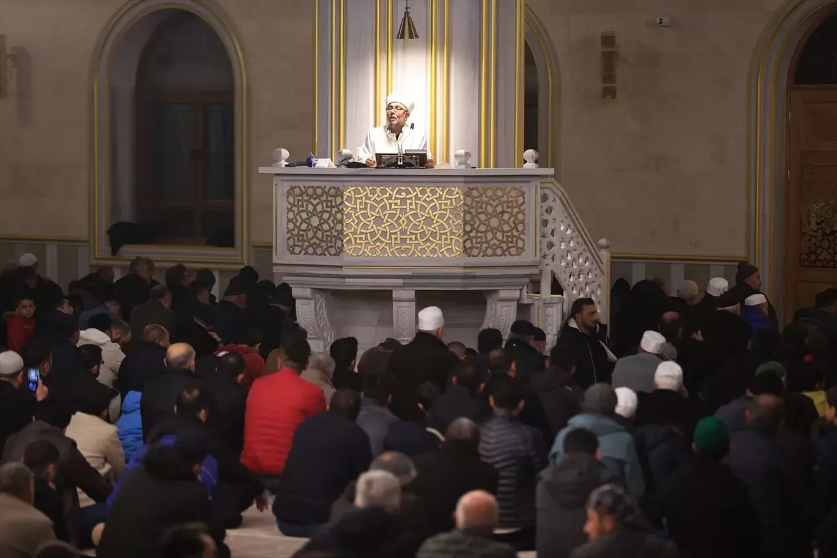 İç Anadolu\'da Regaip Kandili dualarla idrak edildi