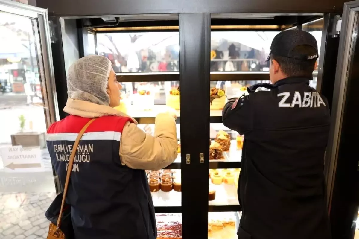 İncirliova zabıtasından \'yeni yıl\' denetimi