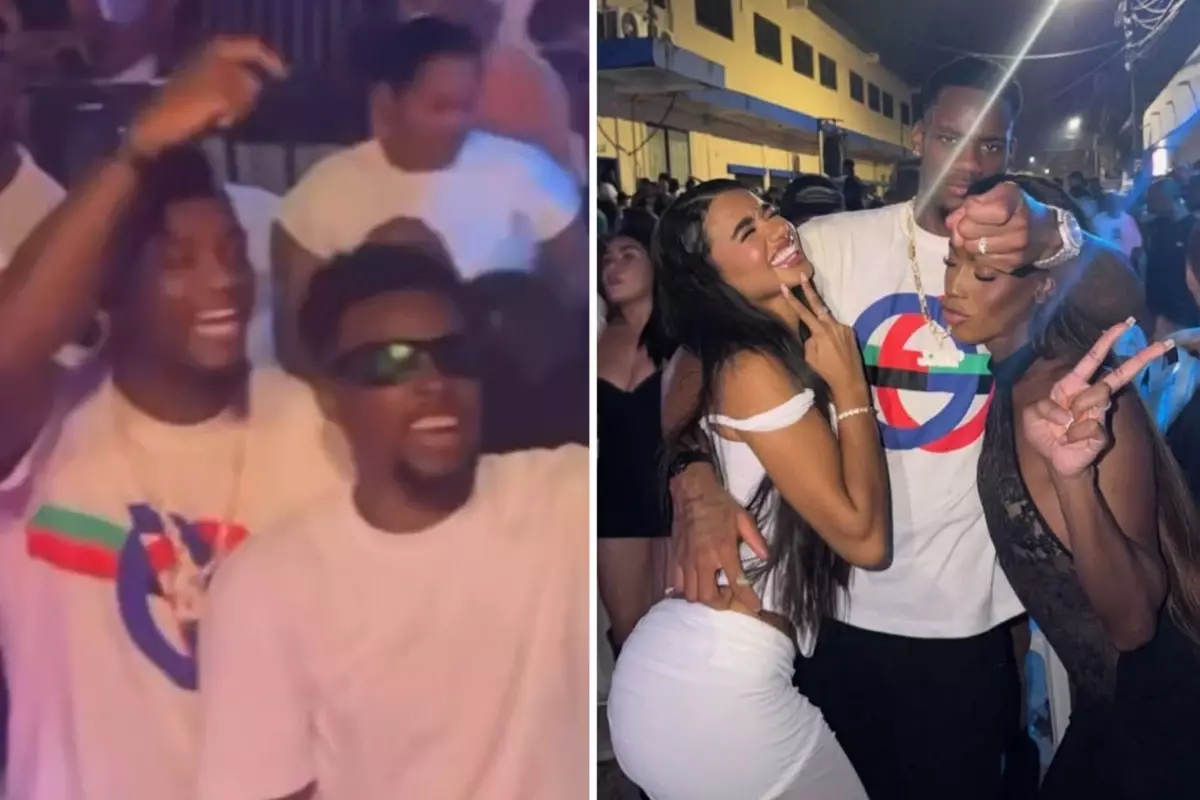 Jhon Duran Noel kutlamalarında