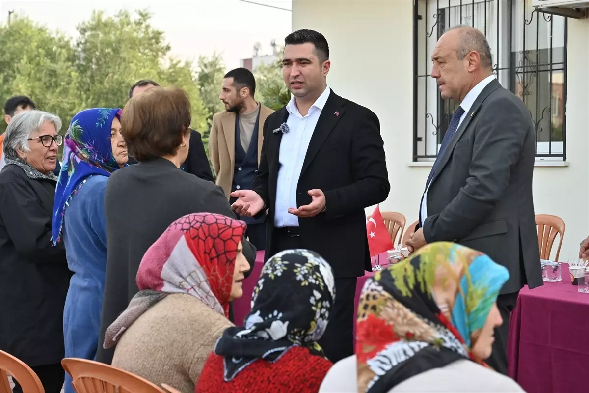 Kadirli Belediye Başkanı Olcar, vatandaşlarla bir araya geldi