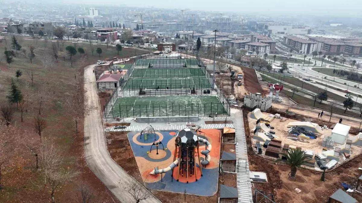 Kahramanmaraş\'ın yeni spor vadisi, sosyal merkez olarak planlandı
