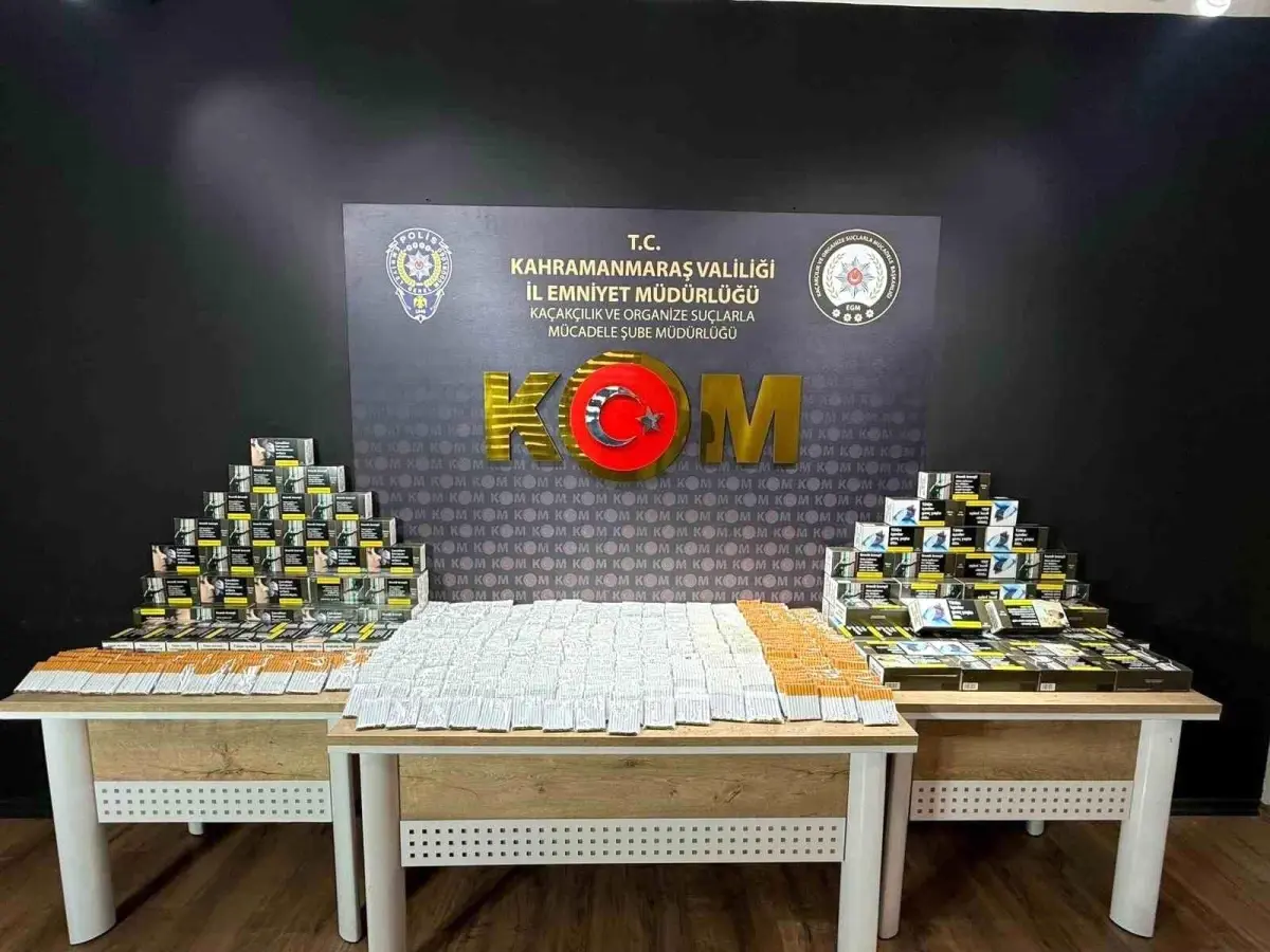 Kahramanmaraş\'ta Kaçakçılık Operasyonu