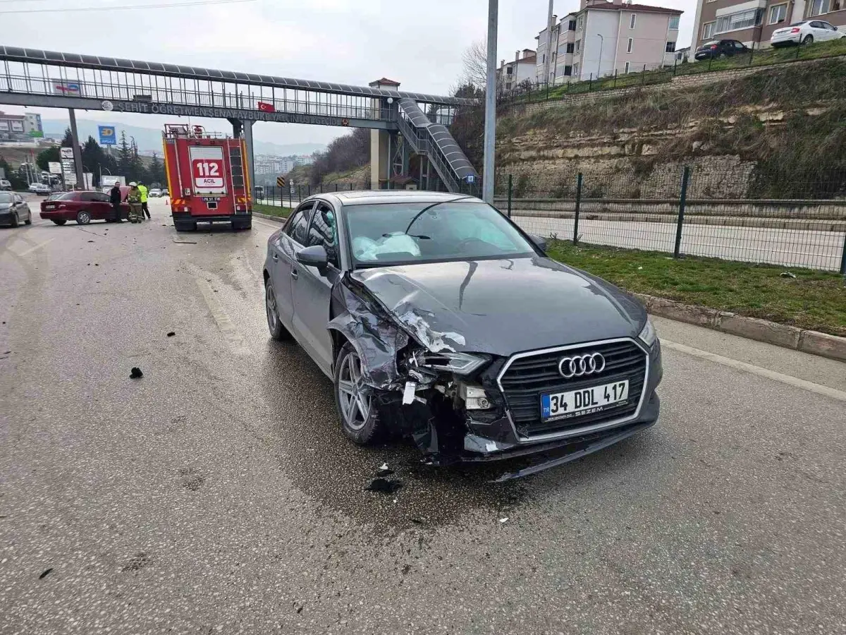 Karabük\'teki kazalarda 2 kişi yaralandı