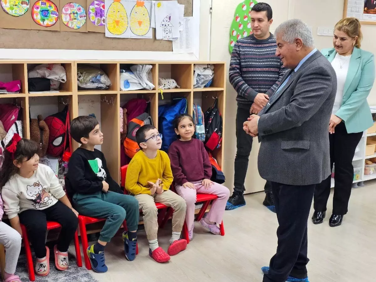 Müdür Kal\'dan Anaokuluna Ziyaret