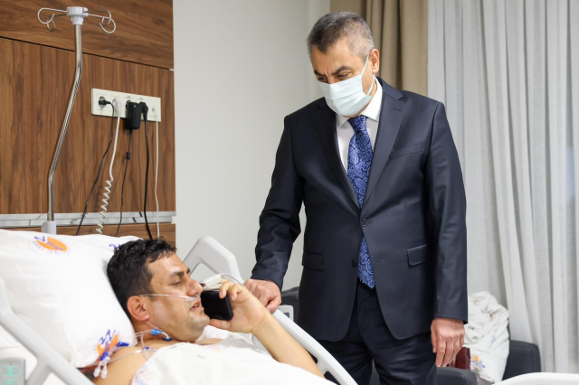 Okul bahçesinde tüfekle vurulan müdürden güzel haber