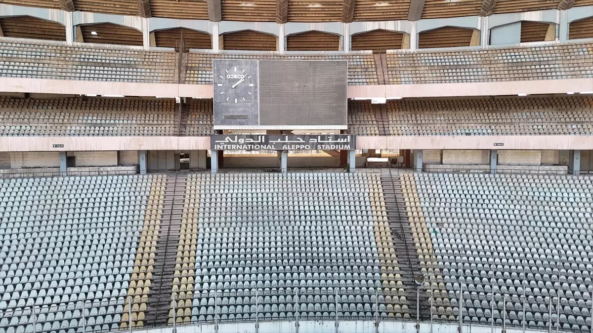 Halep Stadı\'nda Restorasyon Süreci Başladı