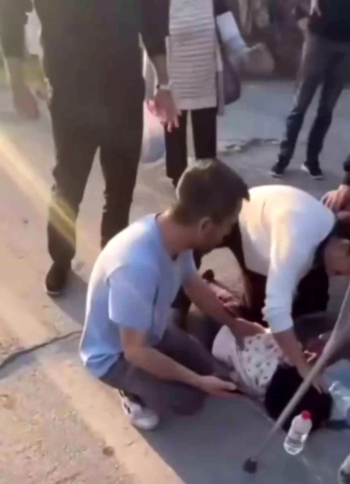 Hatay\'da Yaya Geçidinde Trafik Kazası