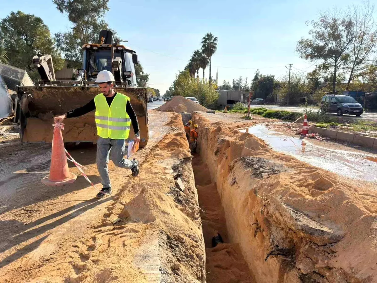 ASAT\'tan Akdeniz Sanayi Sitesi bölgesine yeni kanalizasyon yatırımı