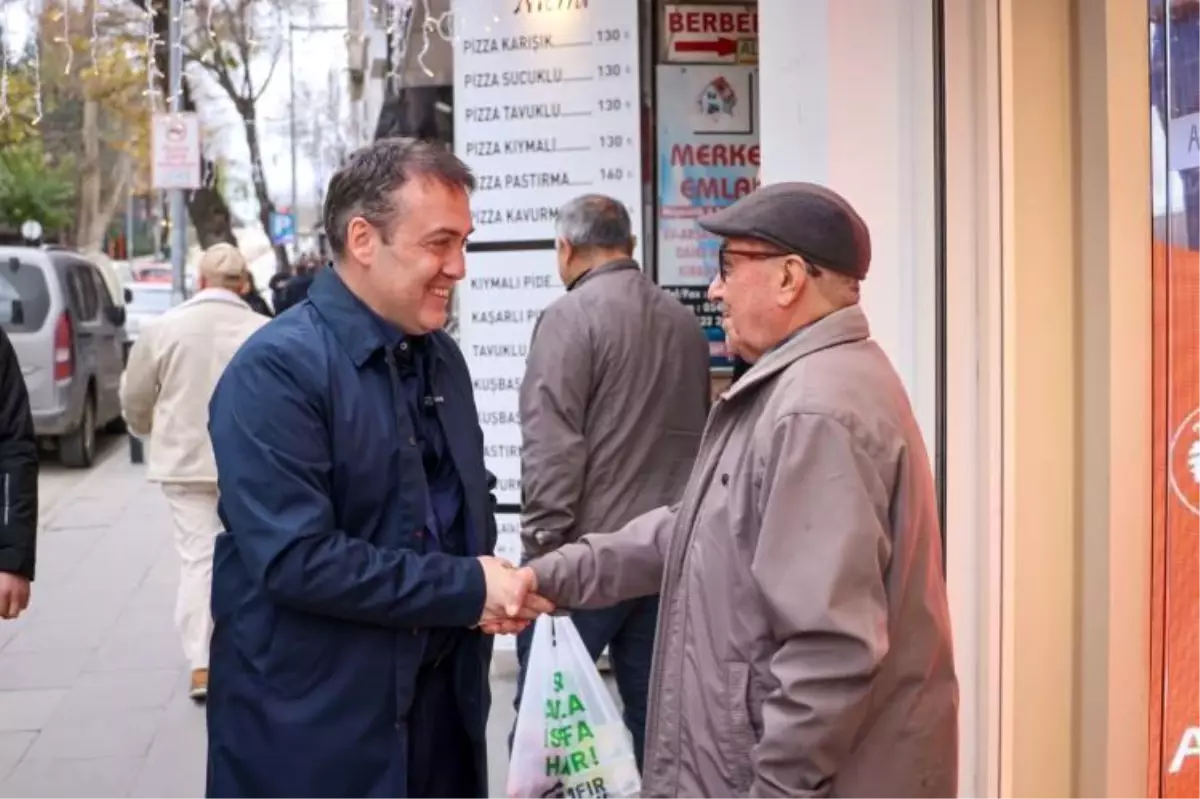 Vali Sözer Çarşı Esnafını Ziyaret Etti