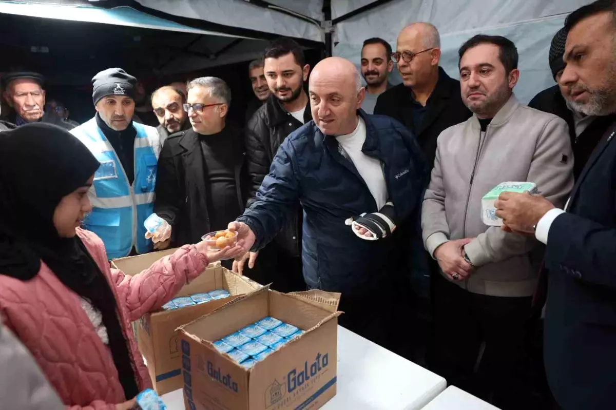 Darıca\'da vatandaşlara lokma ikram edildi