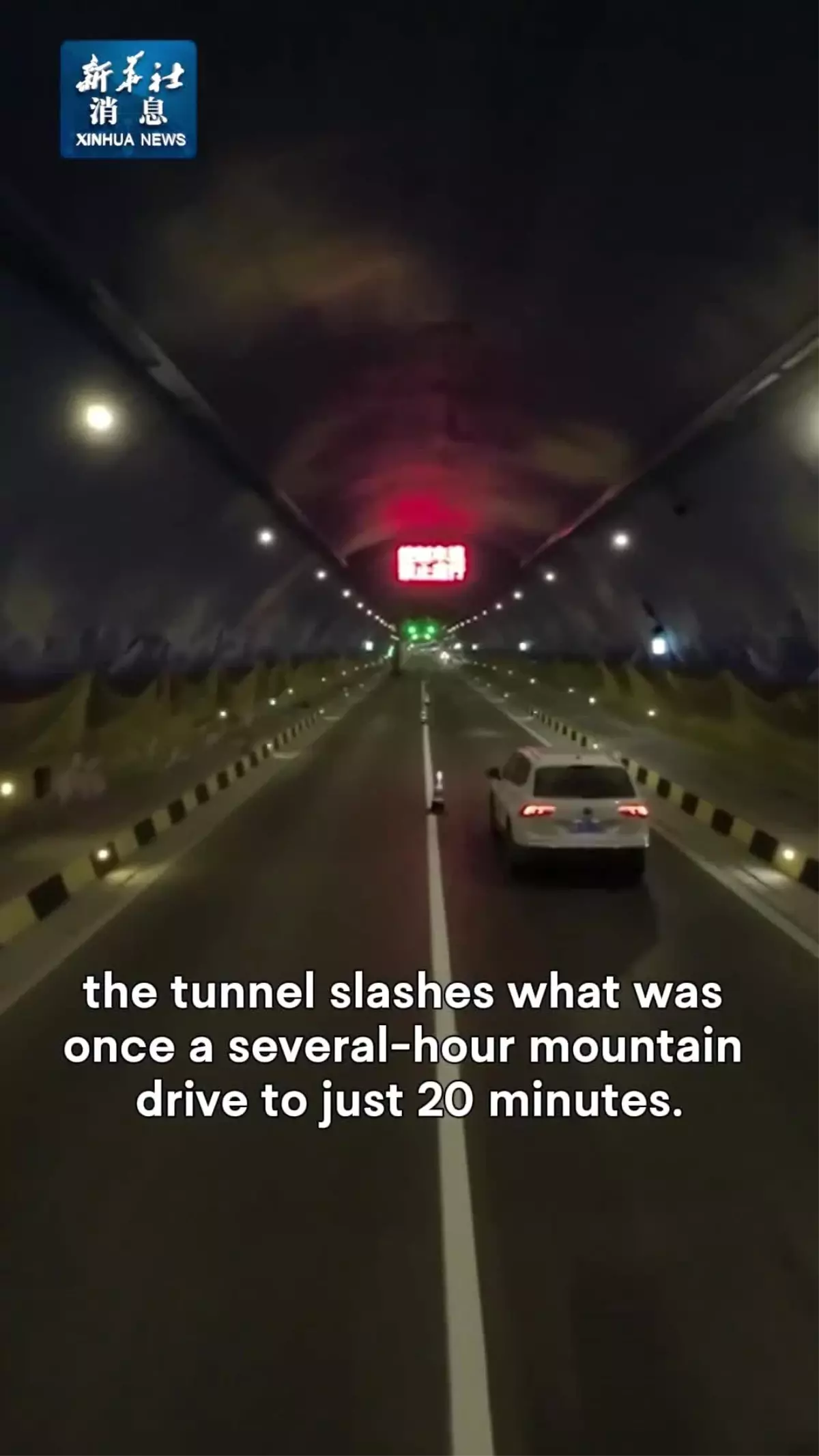 Dünyanın En Uzun Otoyol Tüneli Açıldı