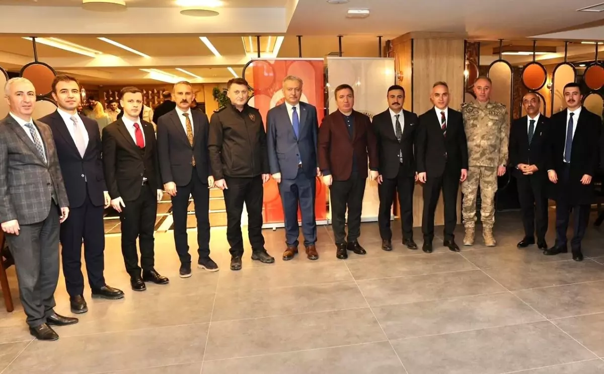 Erzincan İdare Mahkemesi Başkanı Dolgun\'a veda programı