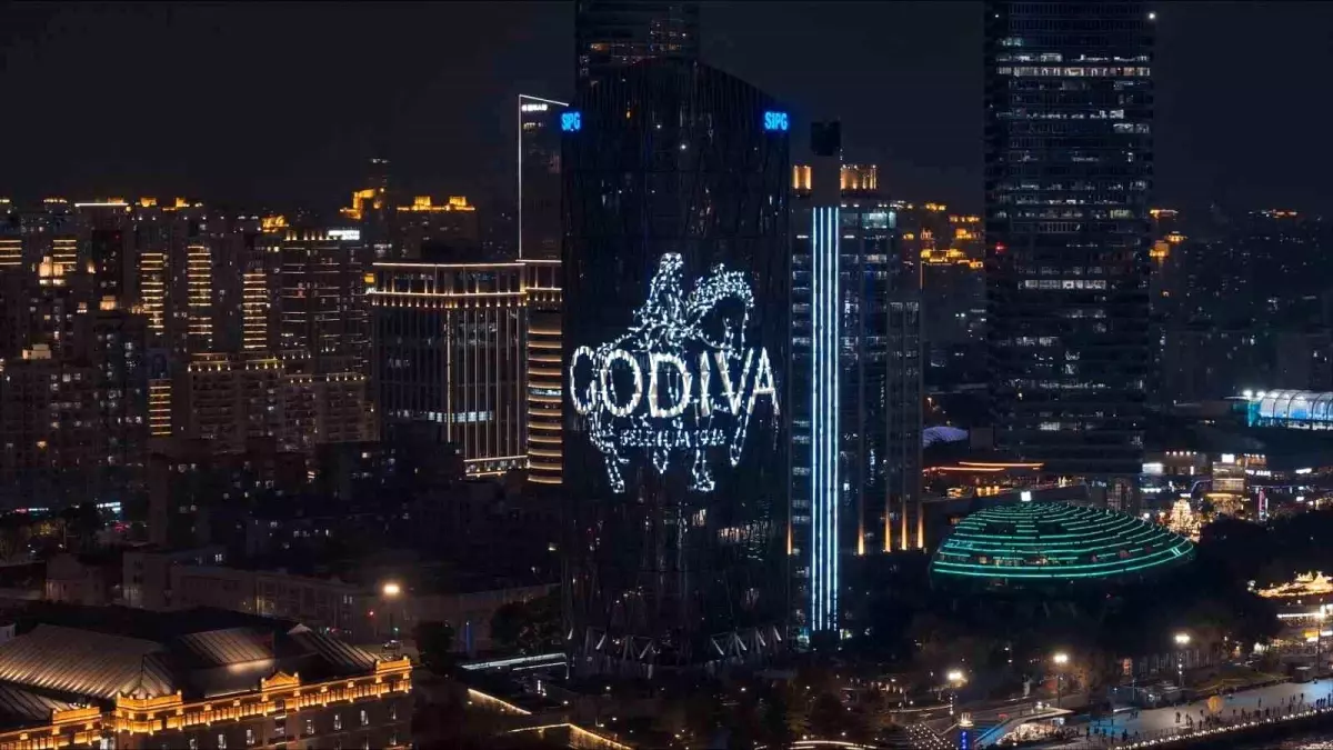 Godiva 100. Yıl Etkinliğini Şanghay\'da Kutladı