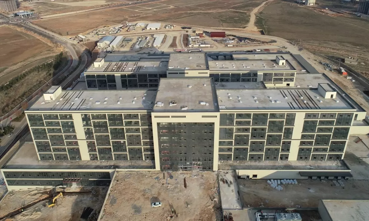 Mardin Şehir Hastanesi\'nin İnşaatı İlerliyor
