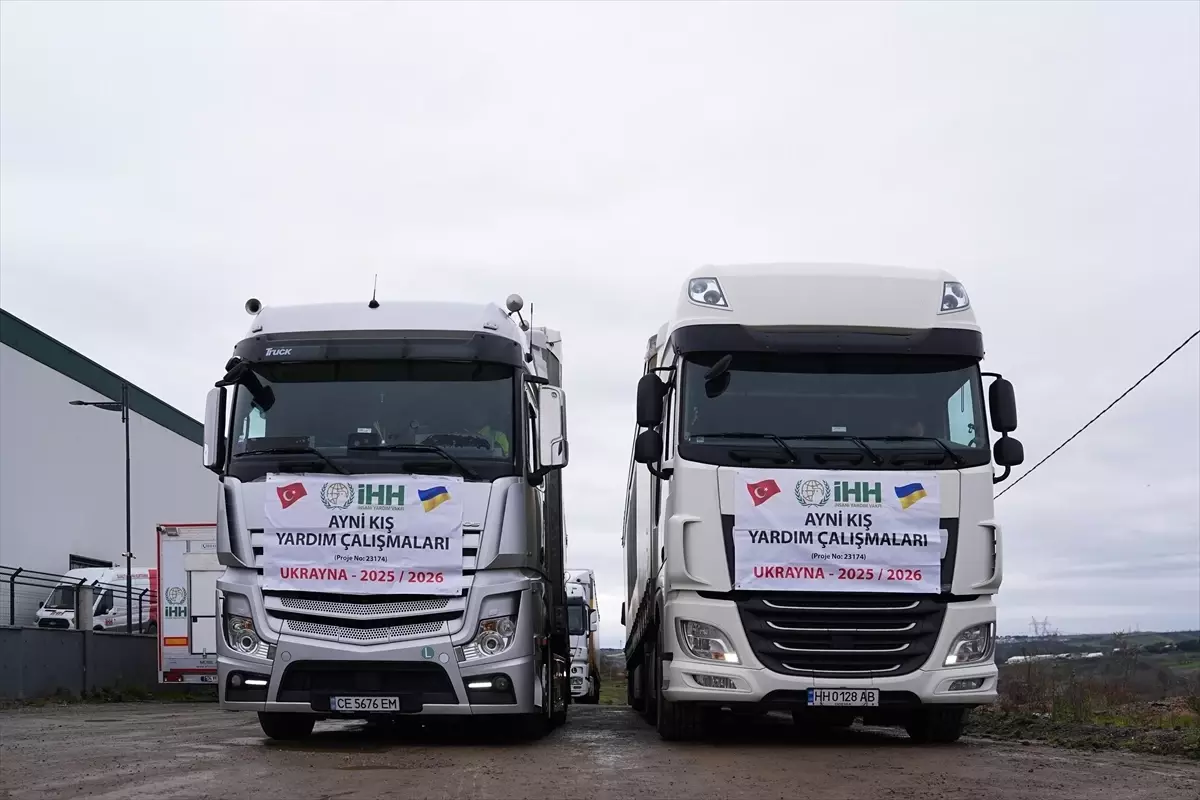 İHH\'dan Ukrayna\'ya Kış Yardımı
