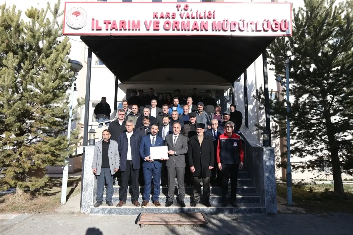 Kars\'a Birinci Derece Tarımsal Örgüt Belgesi