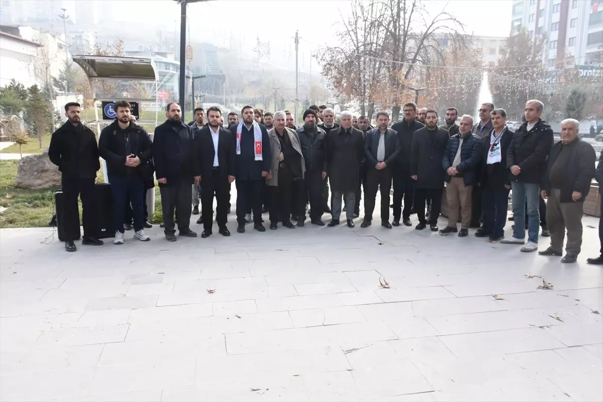 Kilis ve Malatya\'da Filistin Eylemi