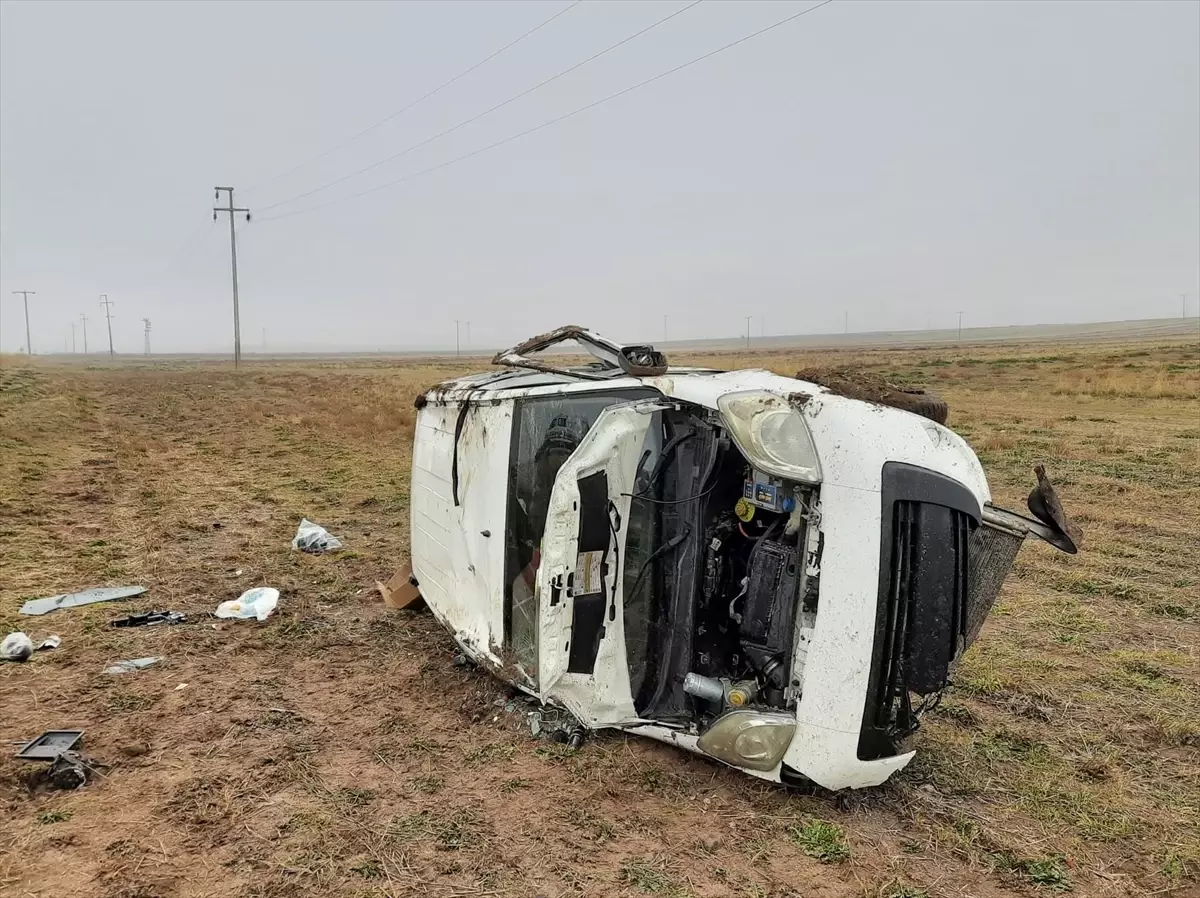 Konya\'da Trafik Kazası: 1 Ölü, 2 Yaralı