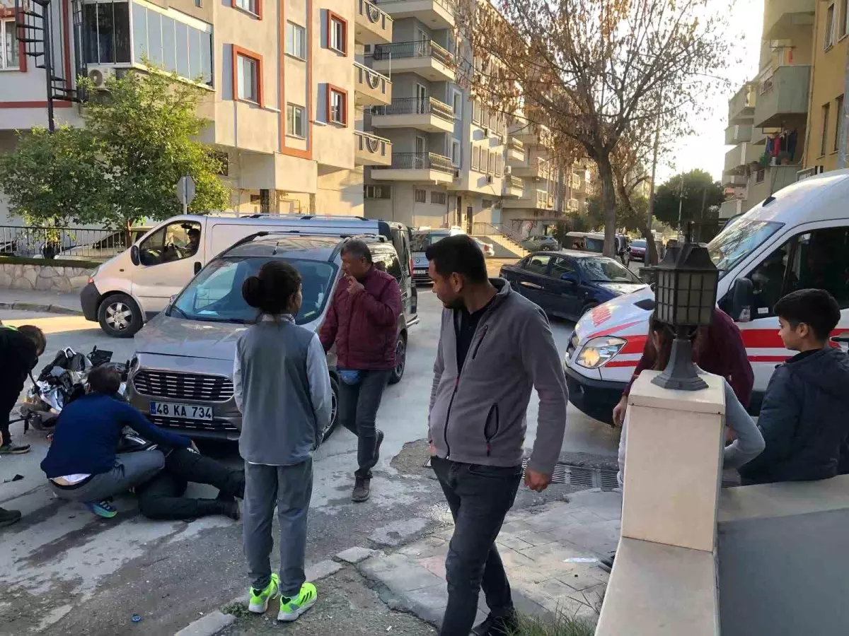 Milas\'ta Motosiklet Kazası: Sürücü Yaralı