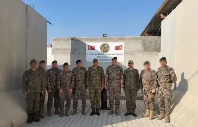 Dikkat çeken ziyaret! Özel Harekat Başkanı sınır ötesinde