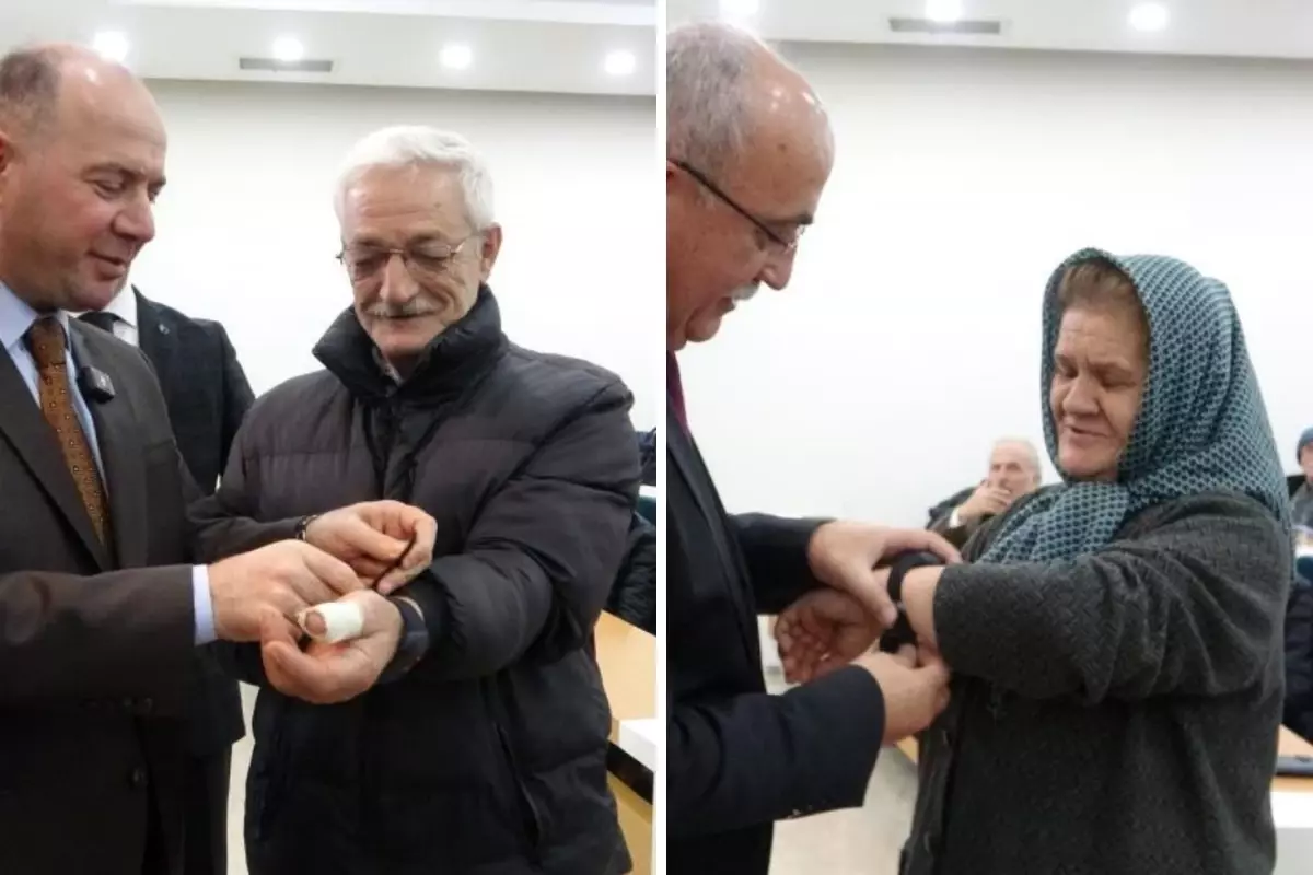 Yaşlı nüfusu yoğun olan kentte örnek uygulama başladı