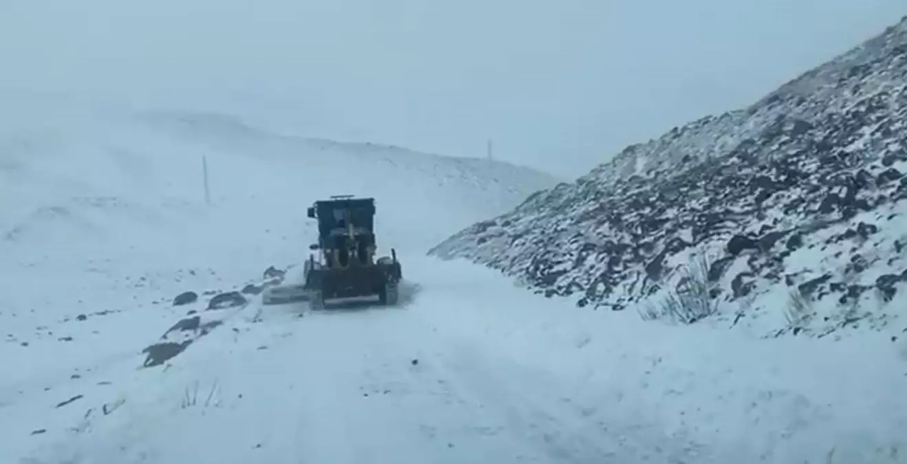 Tuzluca\'da Kar Yağışı Etkili Oldu