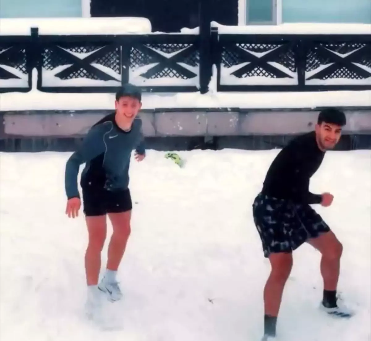 Arda Güler Bolu\'da Kar Keyfi