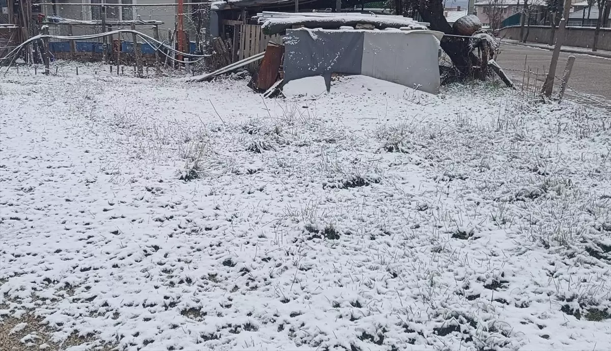 Bilecik\'te Kar Yağışı Etkili Oldu