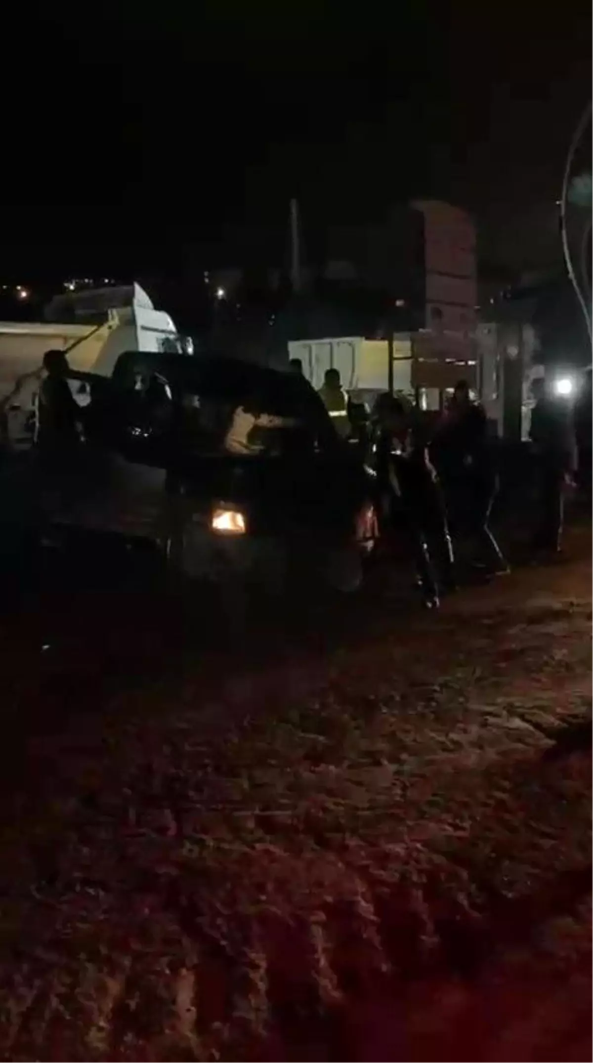 Kocaeli\'de Kazaya Linç Girişimi