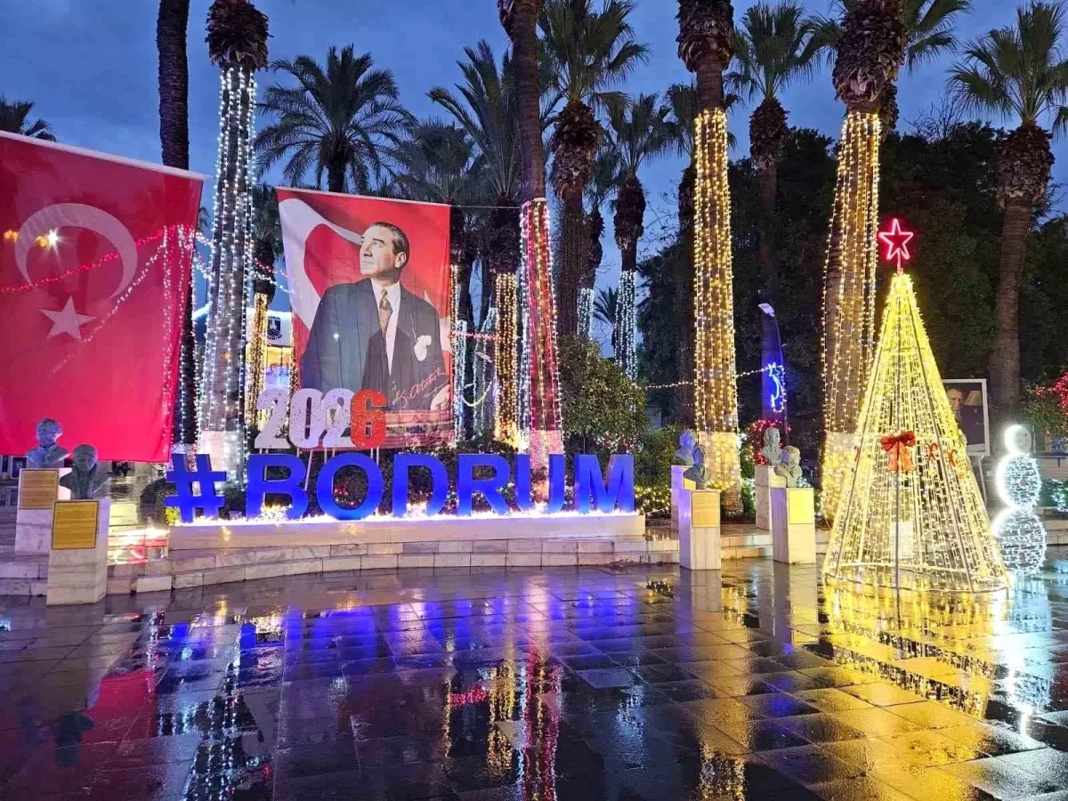 Bodrum\'da yılbaşı hareketliliği zirveye ulaştı