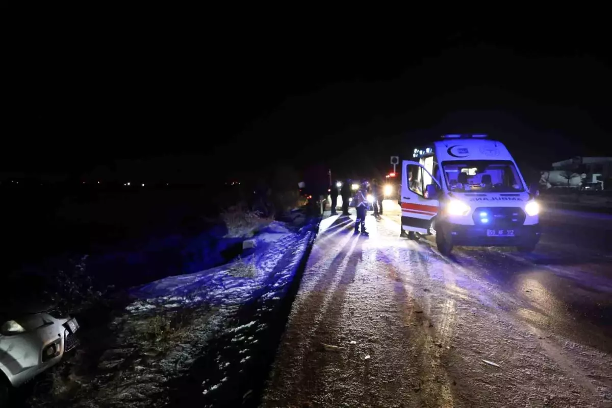 Nevşehir\'de Aşırı Buzlanma Kazalara Neden Oldu