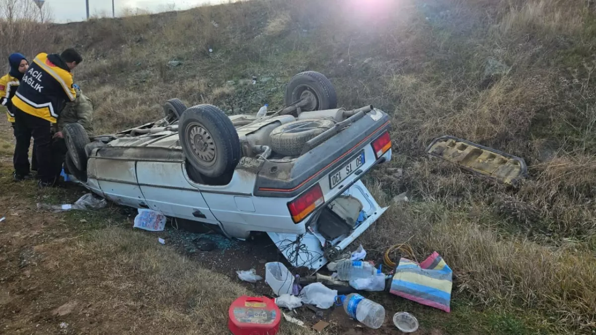 Çorum\'da Trafik Kazası: 2 Yaralı