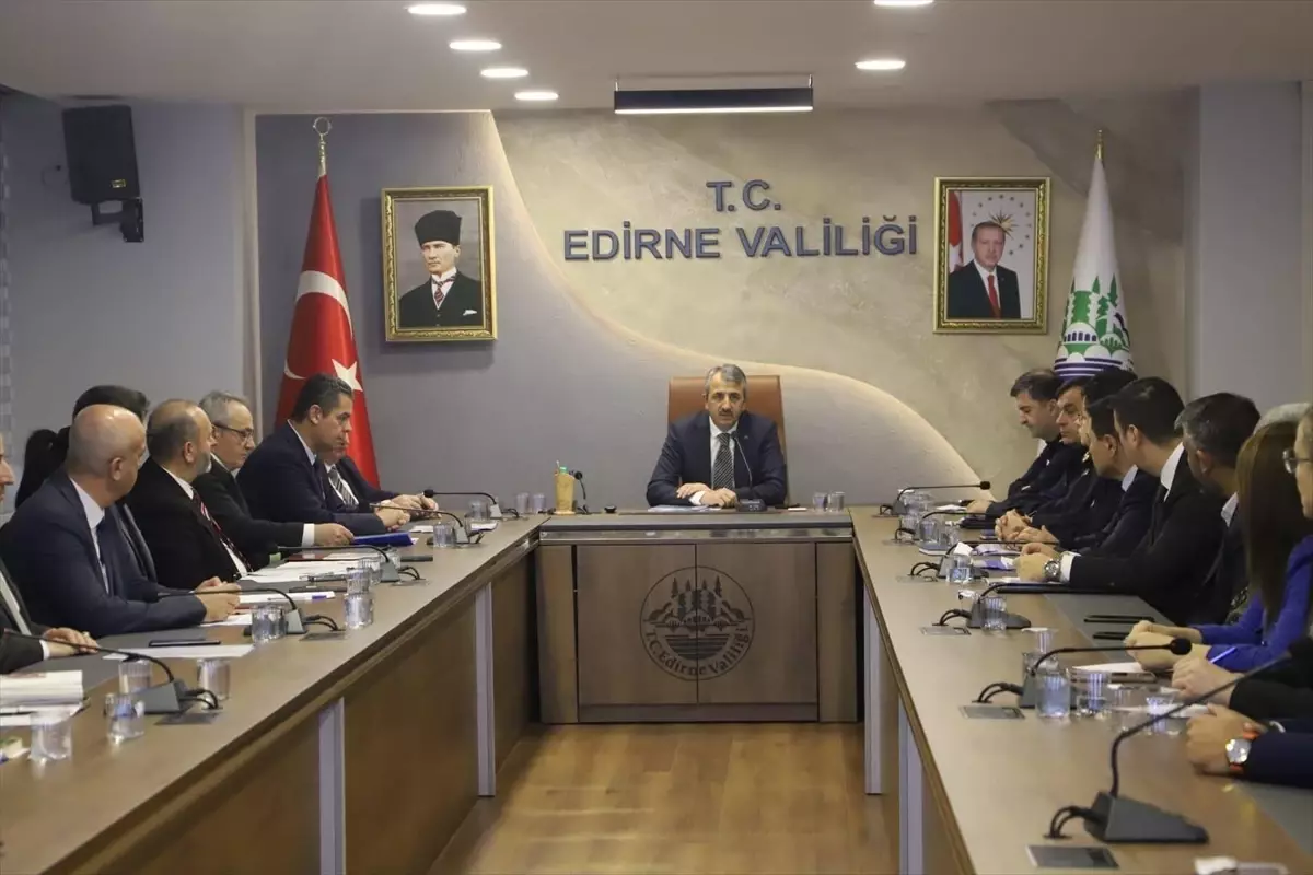 Bağımlılıkla Mücadele Toplantısı Edirne\'de Yapıldı