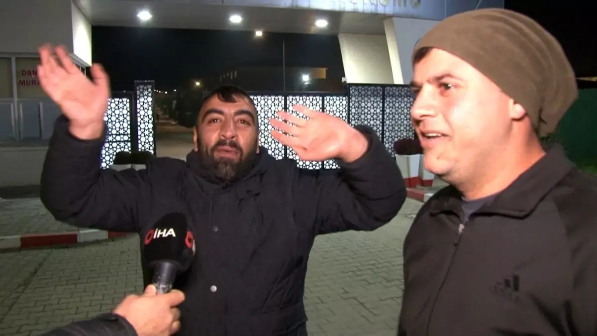 Edirne\'de Sevinçli Tahliye Anları