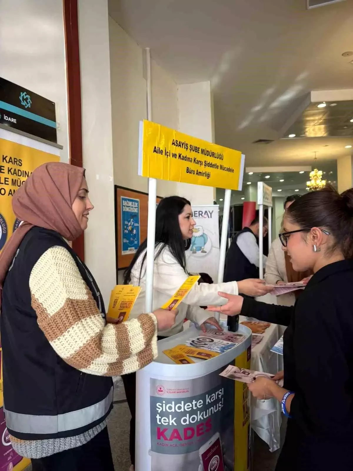 Kars\'ta Öğrencilere KADES Bilgilendirmesi