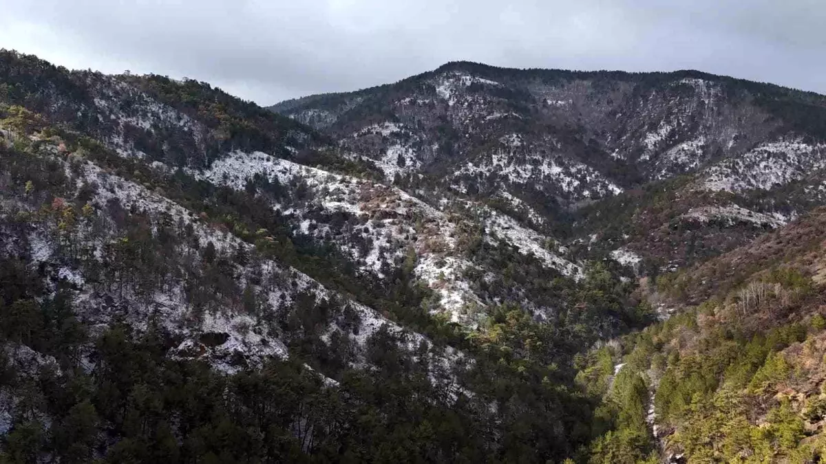 Kızılcahamam’da Kartpostallık Kış Manzarası
