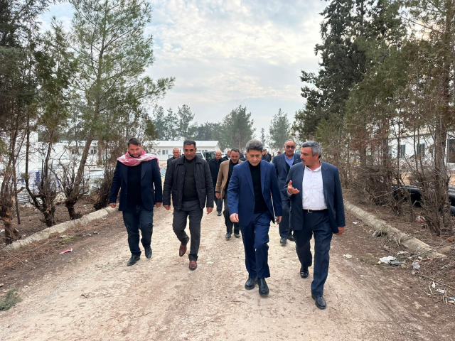 Milletvekili Ali Şahin Barak P2 Sulama Projesi şantiye ve GES kurulum çalışmalarını yerinde inceledi Milletvekili Ali Şahin Barak P2 Sulama Projesi şantiye ve GES kurulum çalışmalarını yerinde inceledi