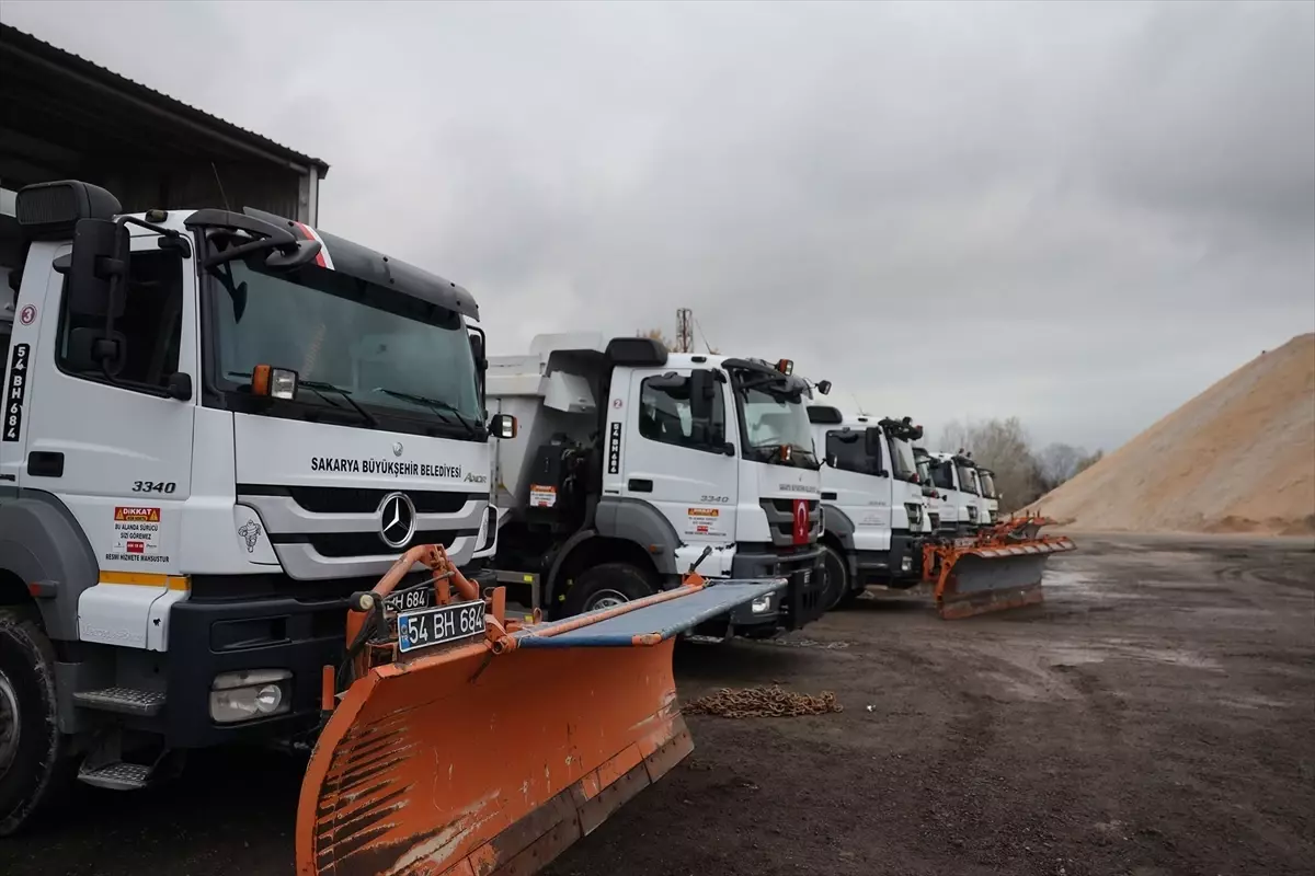 Sakarya\'da Kar Hazırlıkları Tamamlandı