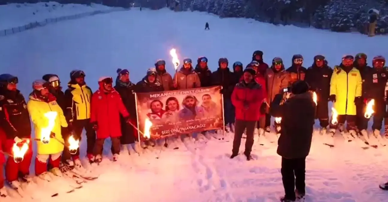 Sarıkamışlı Kayakçılar Dostlarını Andı