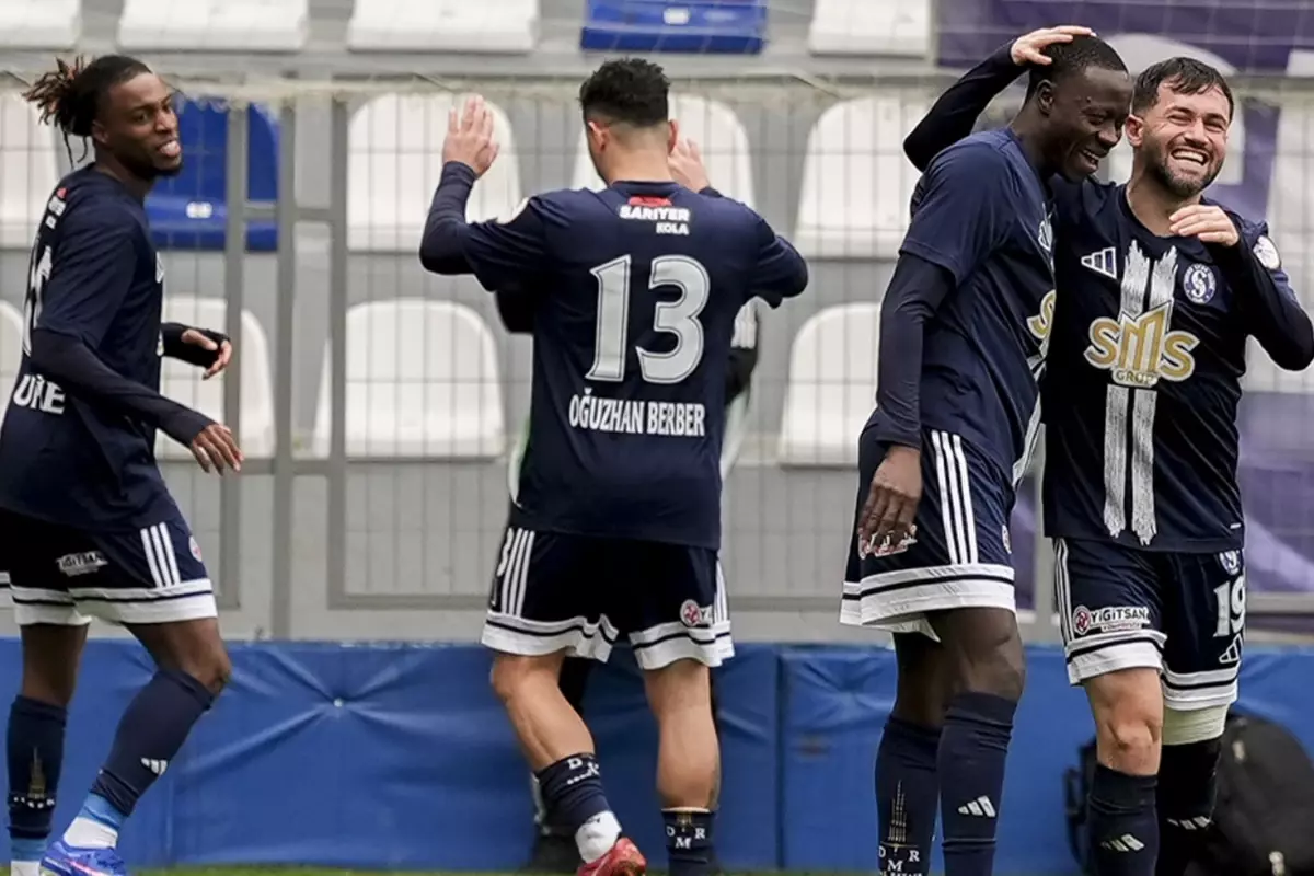 Sarıyer\'den kendi sahasında büyük sürpriz