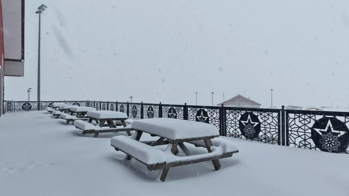 Yıldız Dağı Karla Kaplandı